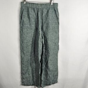 Cynthia Rowley Linen Crop Pullon Pants